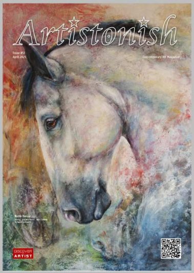Artistonish 2025 - Front page publication April 2025